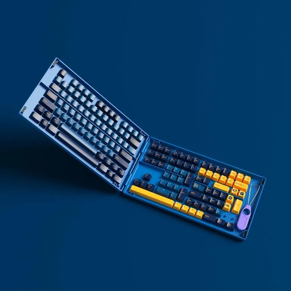 AKKO MACAW PBT FULL KEYCAPS SET (ASA/CHERRY) 157 KEYS