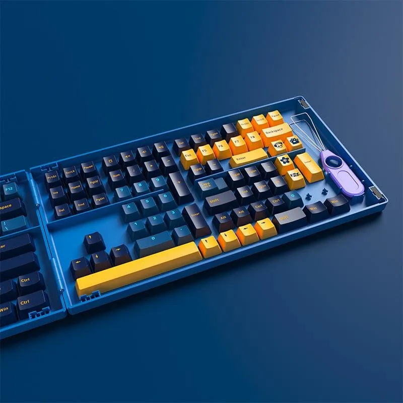 AKKO MACAW PBT FULL KEYCAPS SET (ASA/CHERRY) 157 KEYS