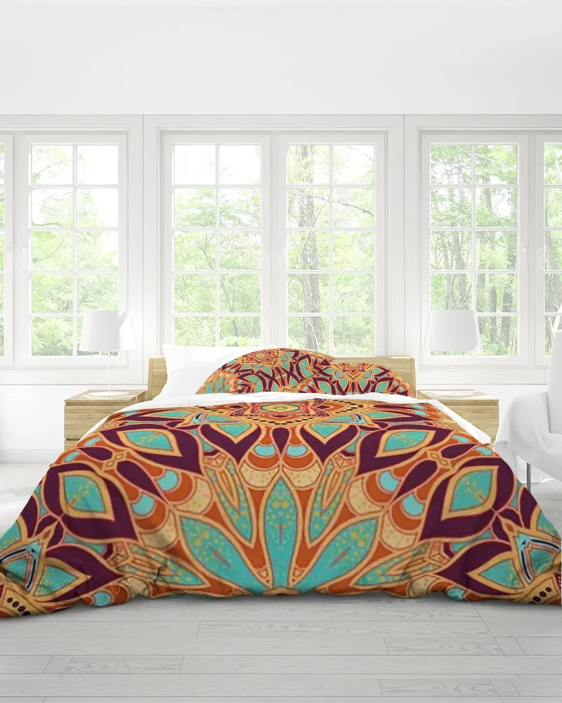 Aqua 1 Queen Duvet Cover Set