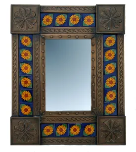 Beautiful Tiled Mirror (51x41cm)