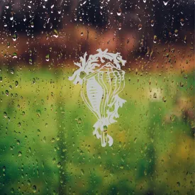 Conch Shell Etched Glass Decals Vinyl Shower Door Window