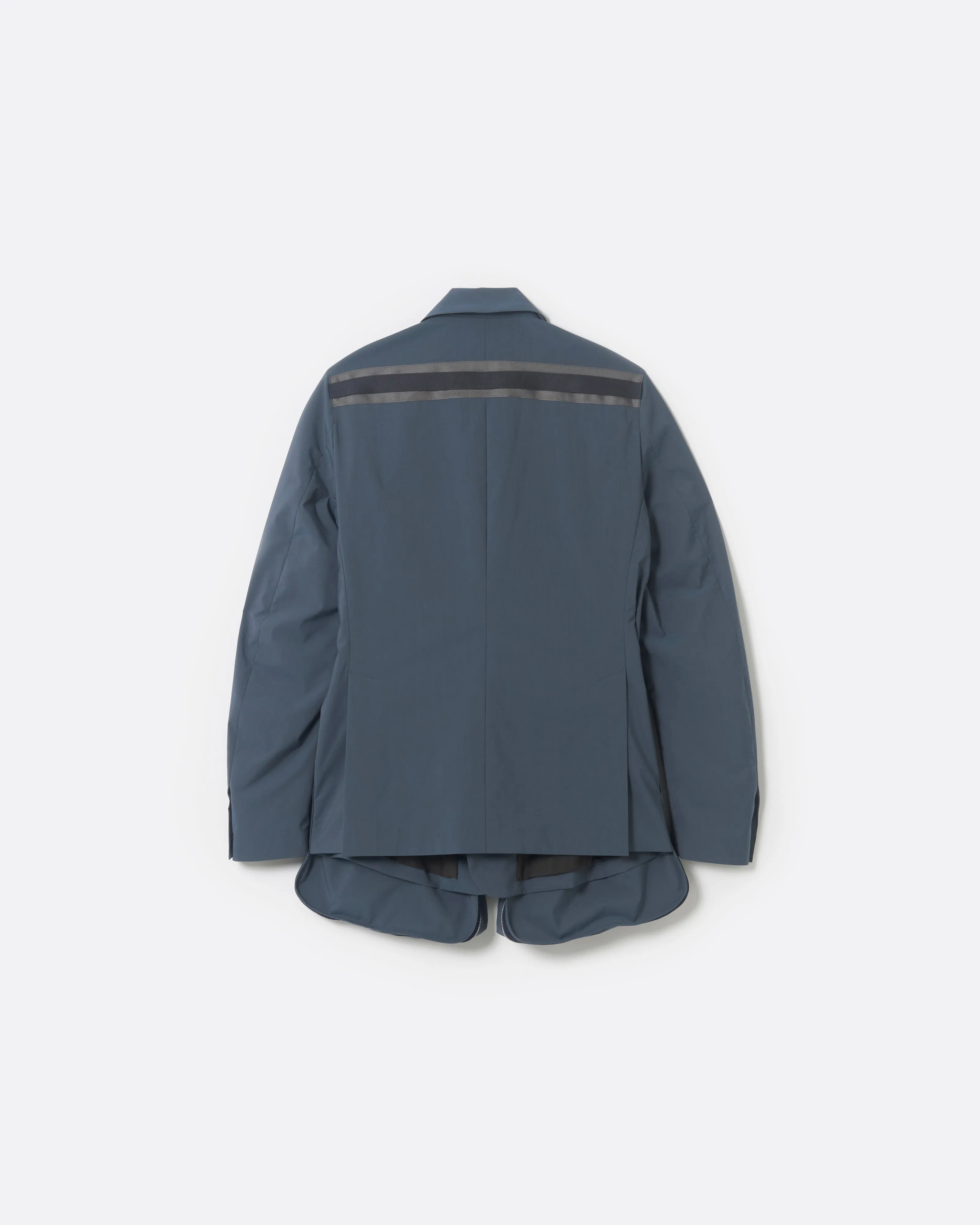 COVERED POCKET TAILORED JACKET .11 【ASH BLUE】