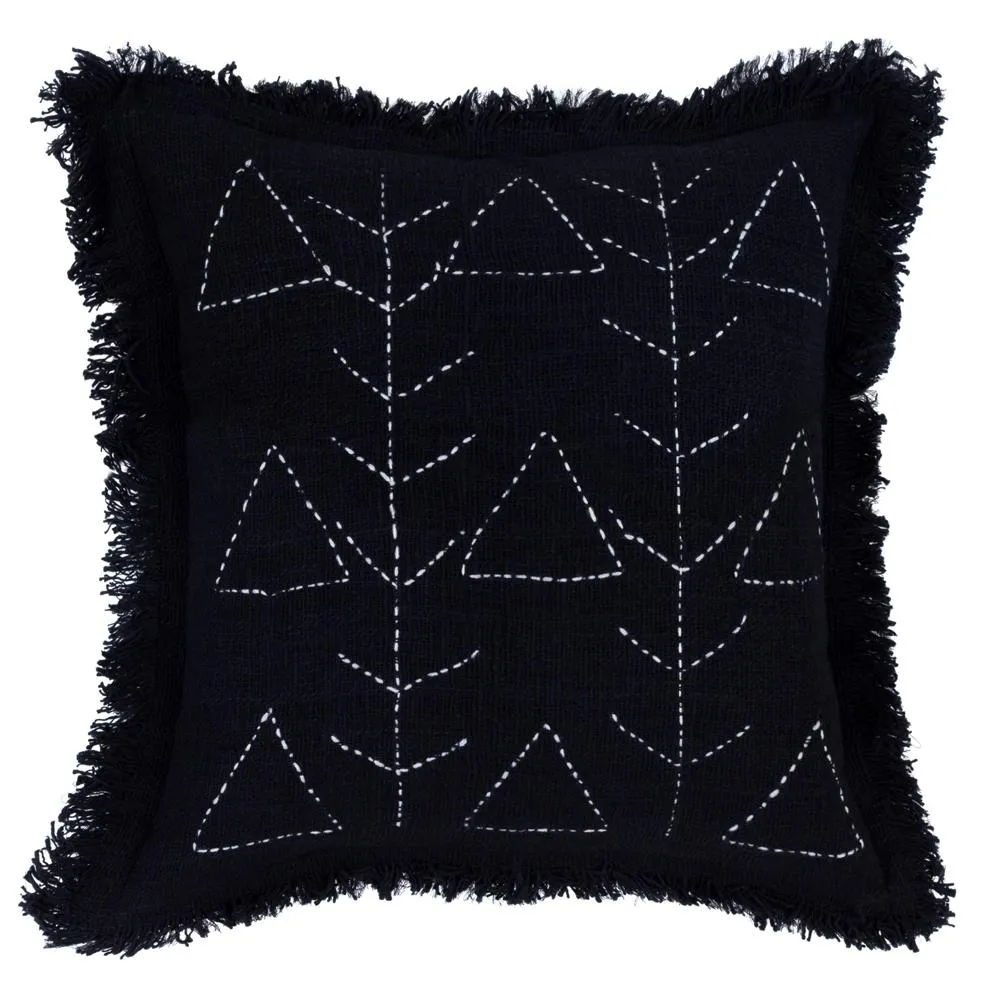 Cushion Black Amara Omo - 55 x 55 cm
