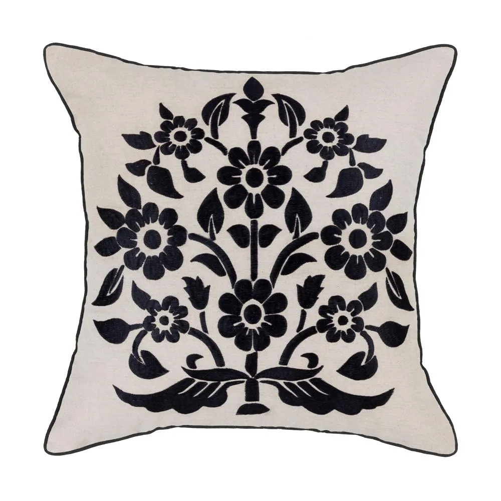 Cushion Black Shanti - 55 x 55 cm