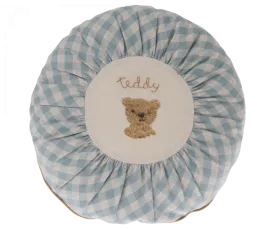 Cushion, Small - Checked Teddy