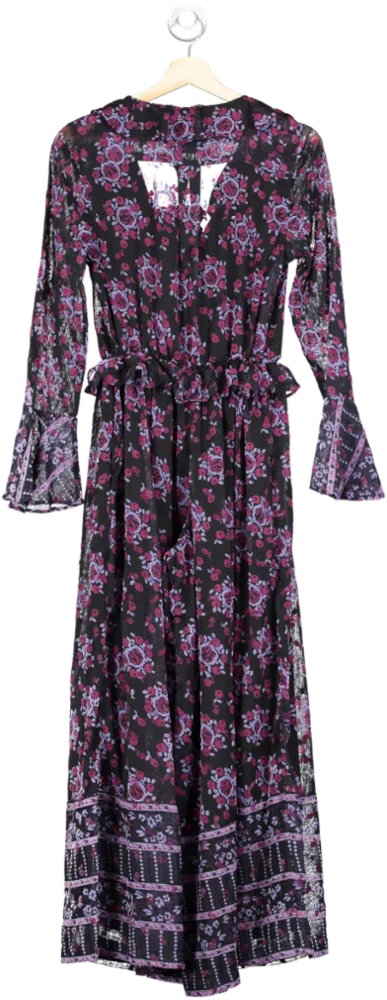 Free People x Anna Sui Cassiel Printed Jumpsuit SZ XS