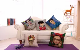 Frida Kahlo Sofa Cushion Cover