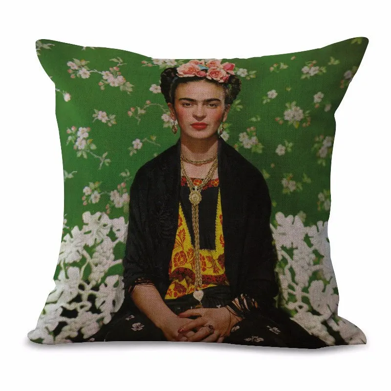 Frida Kahlo Sofa Cushion Cover