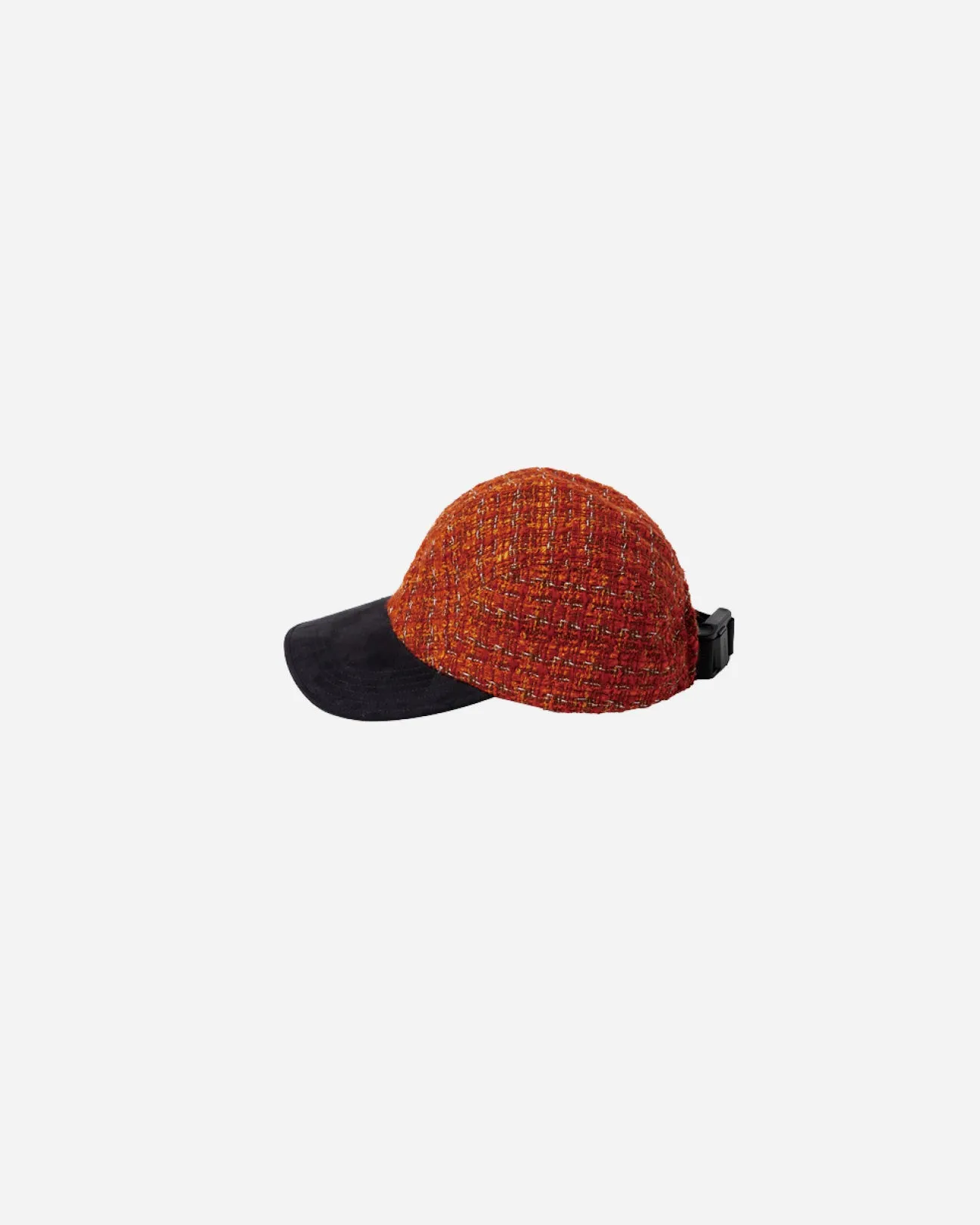 GLITTERY TWEED JET CAP .07【ORANGE】