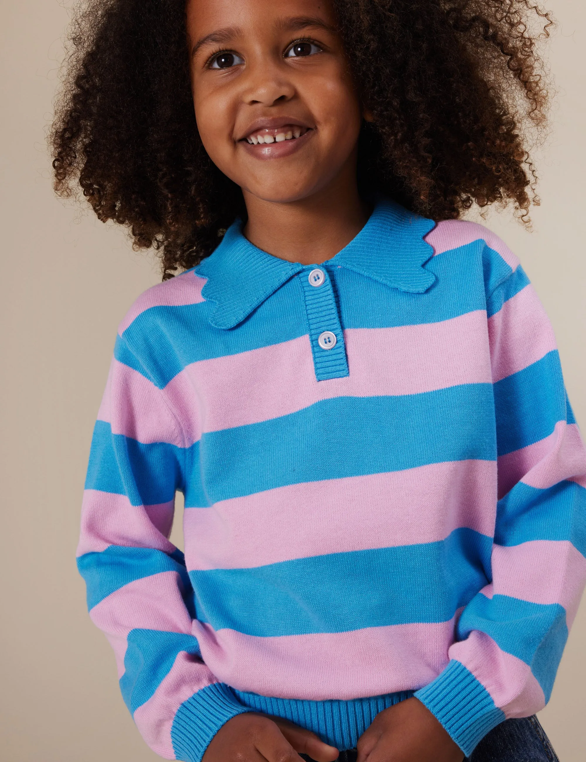 Goldie   Ace Ava Collared Knit Jumper