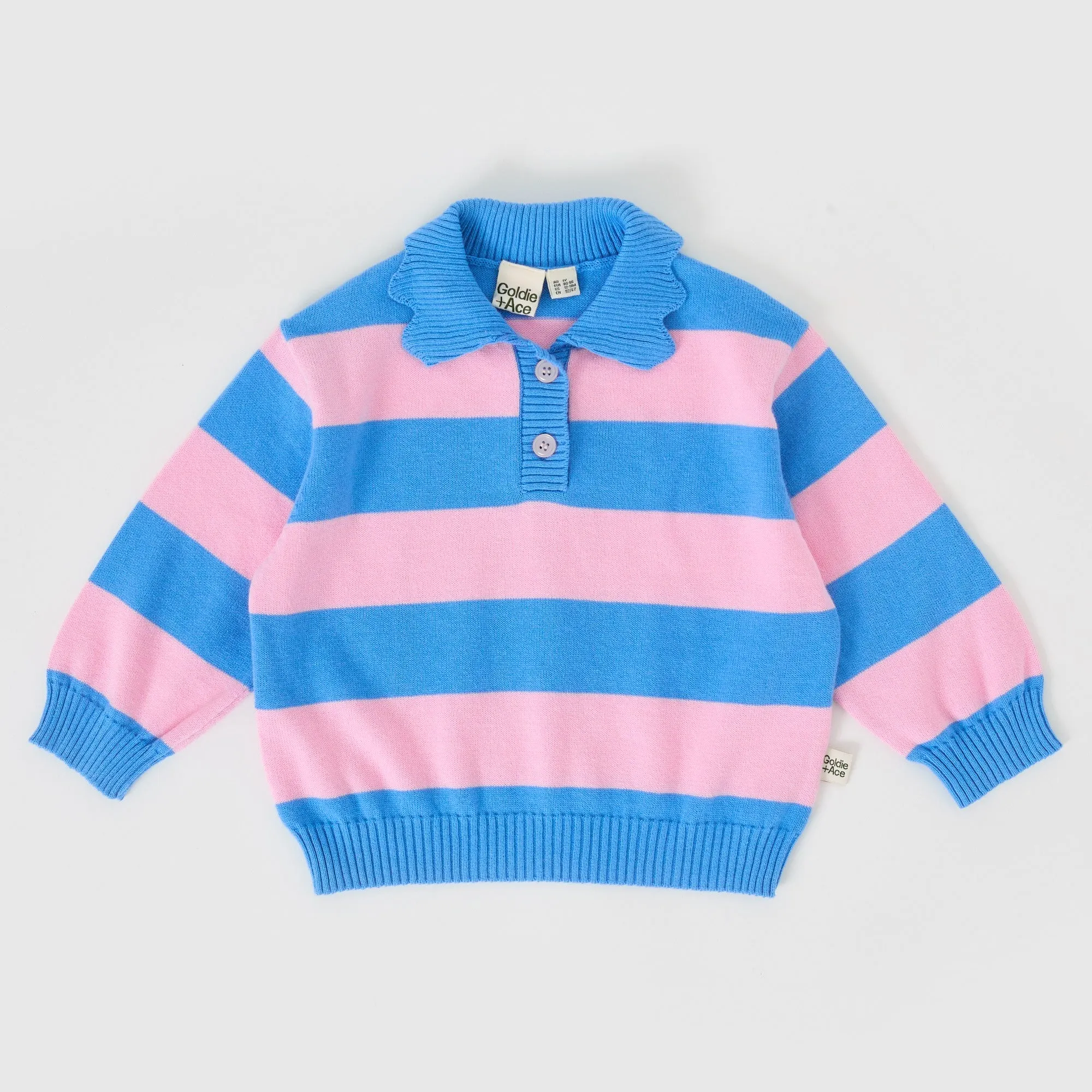 Goldie   Ace Ava Collared Knit Jumper