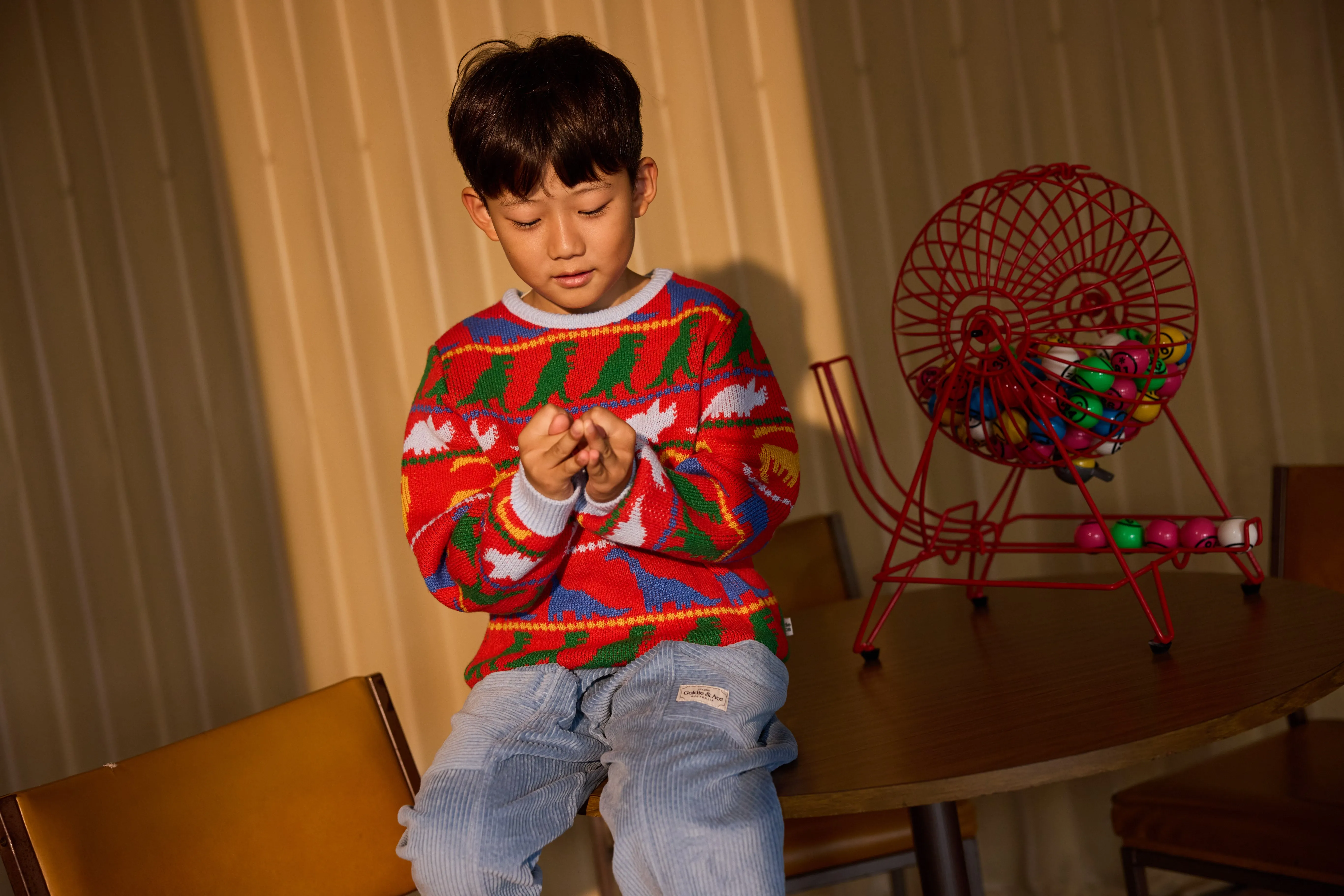 Goldie   Ace Dino Knit Jumper