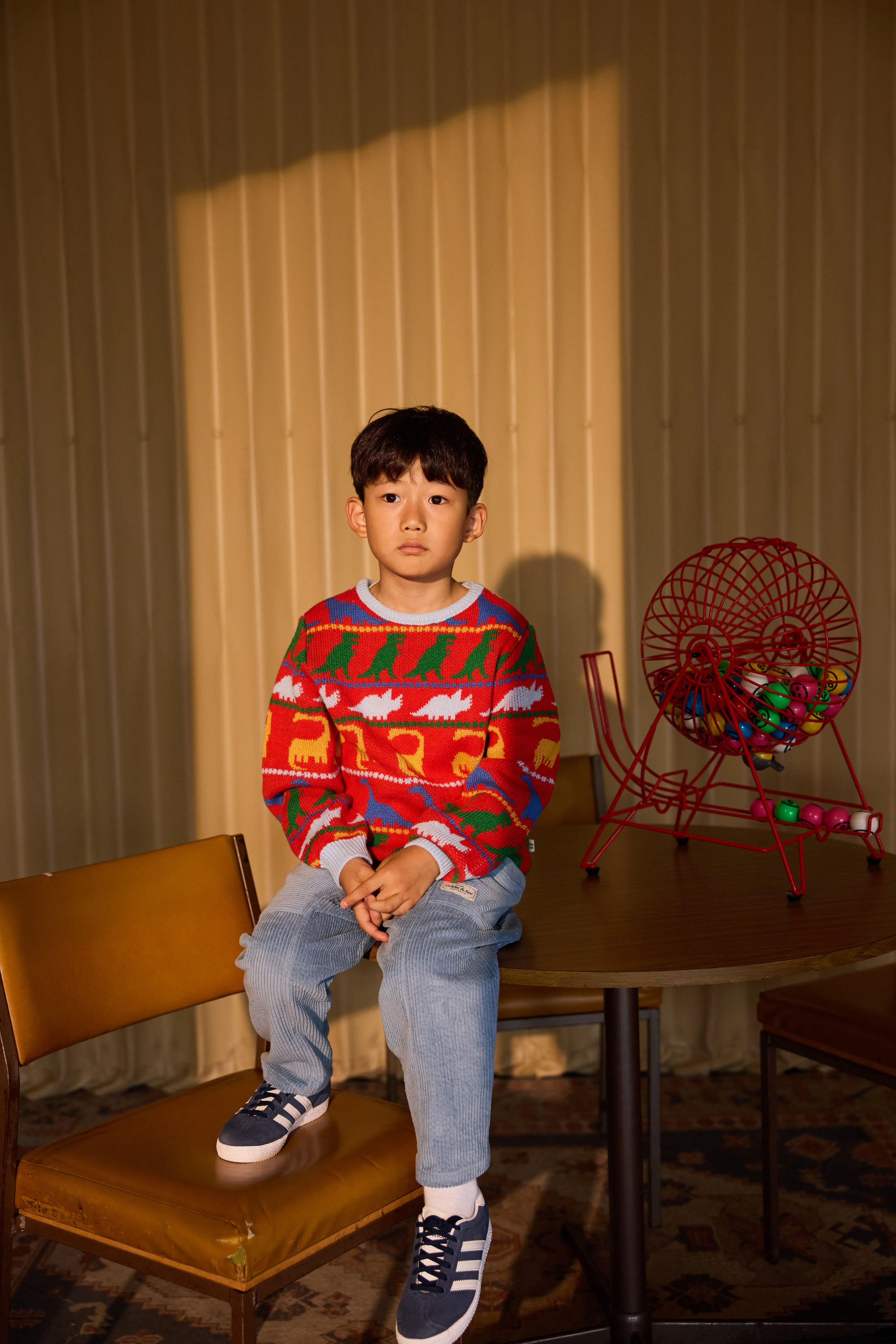 Goldie   Ace Dino Knit Jumper