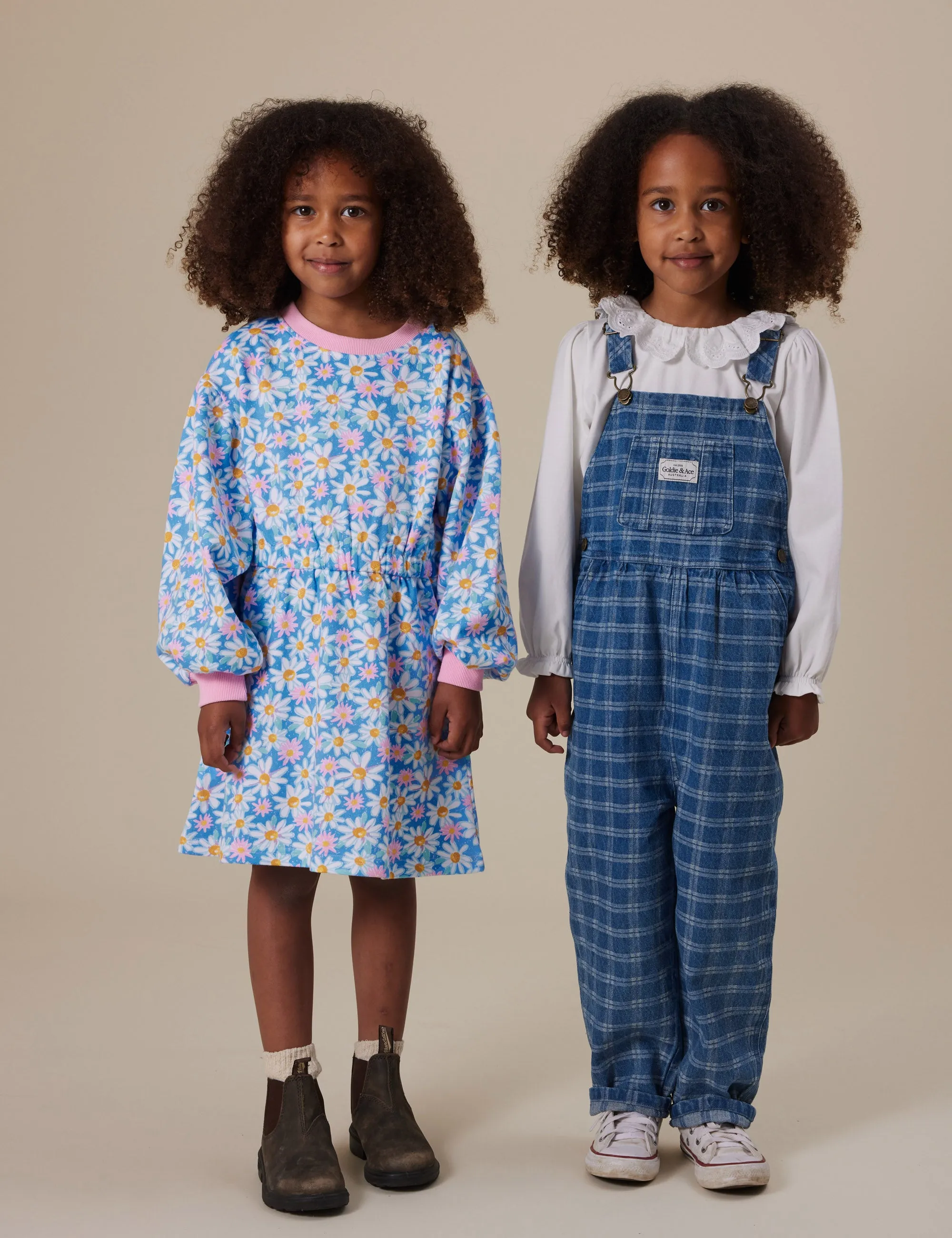 Goldie   Ace Leah Long Sleeve Dress Seaside Daisy