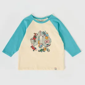 Goldie   Ace Team Goldie Raglan Long Sleeve Top