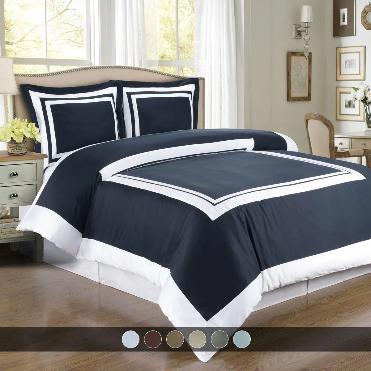Hotel 100% Cotton Duvet Cover Set