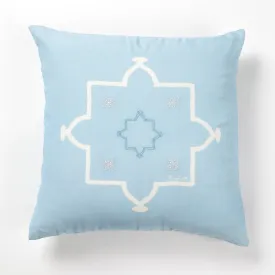 Jharoka Aqua Marine Reversible Cushion