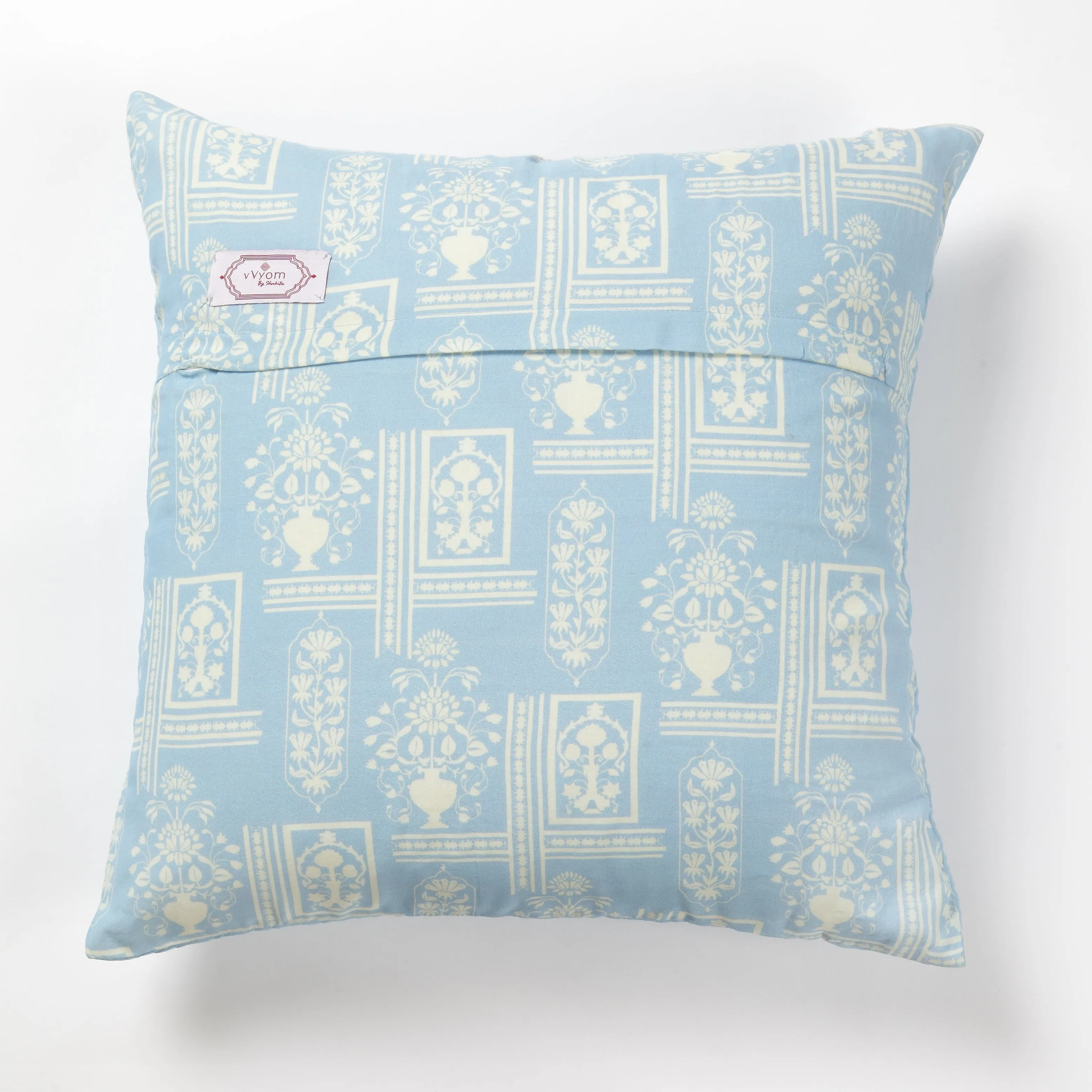 Jharoka Aqua Marine Reversible Cushion