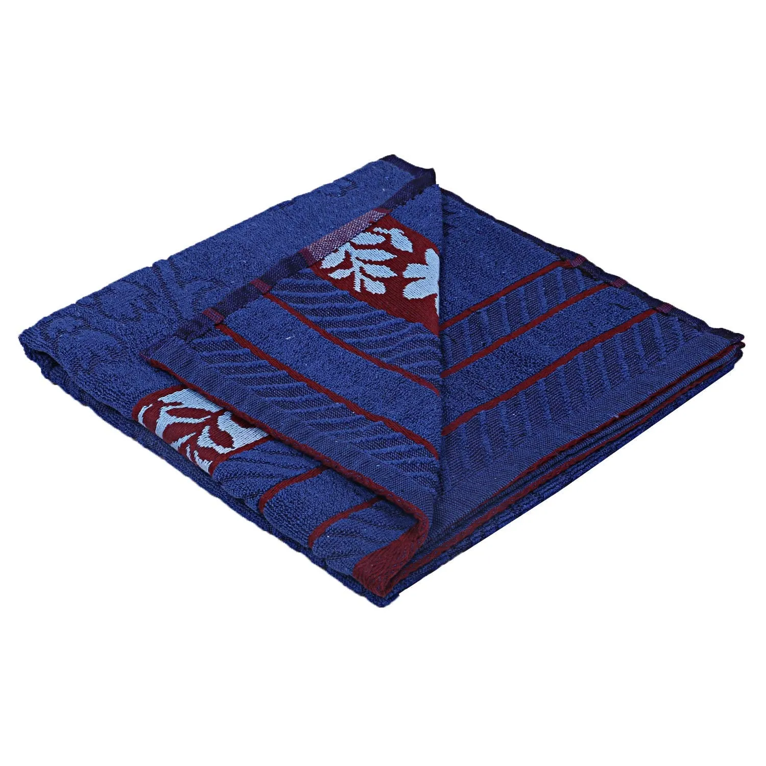 Kuber Industries Cotton Bath Towel (27" x54”, Blue, CTKTC08906)