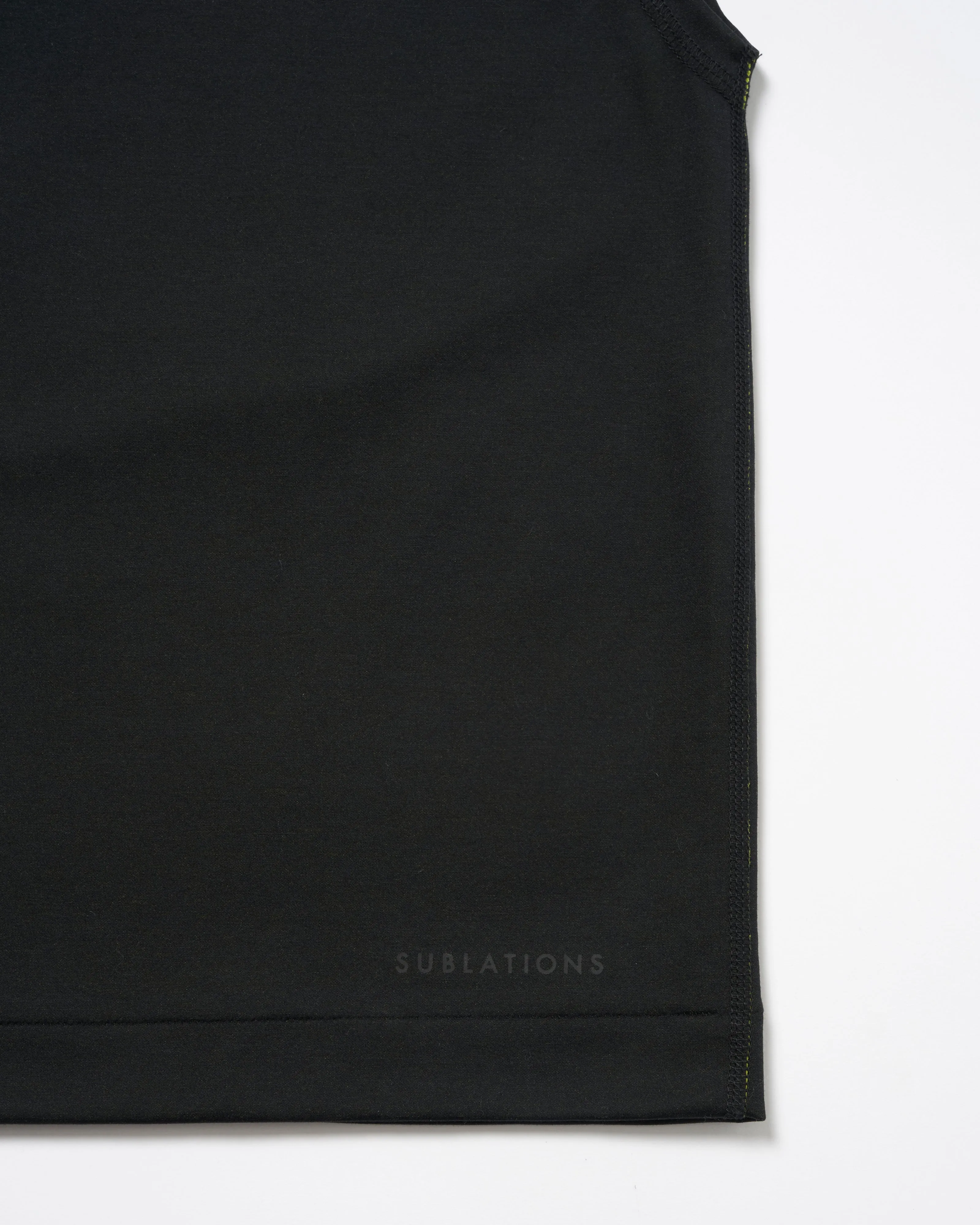 LOGO SLEEVELESS CUT-SEW .11 【BLACK】