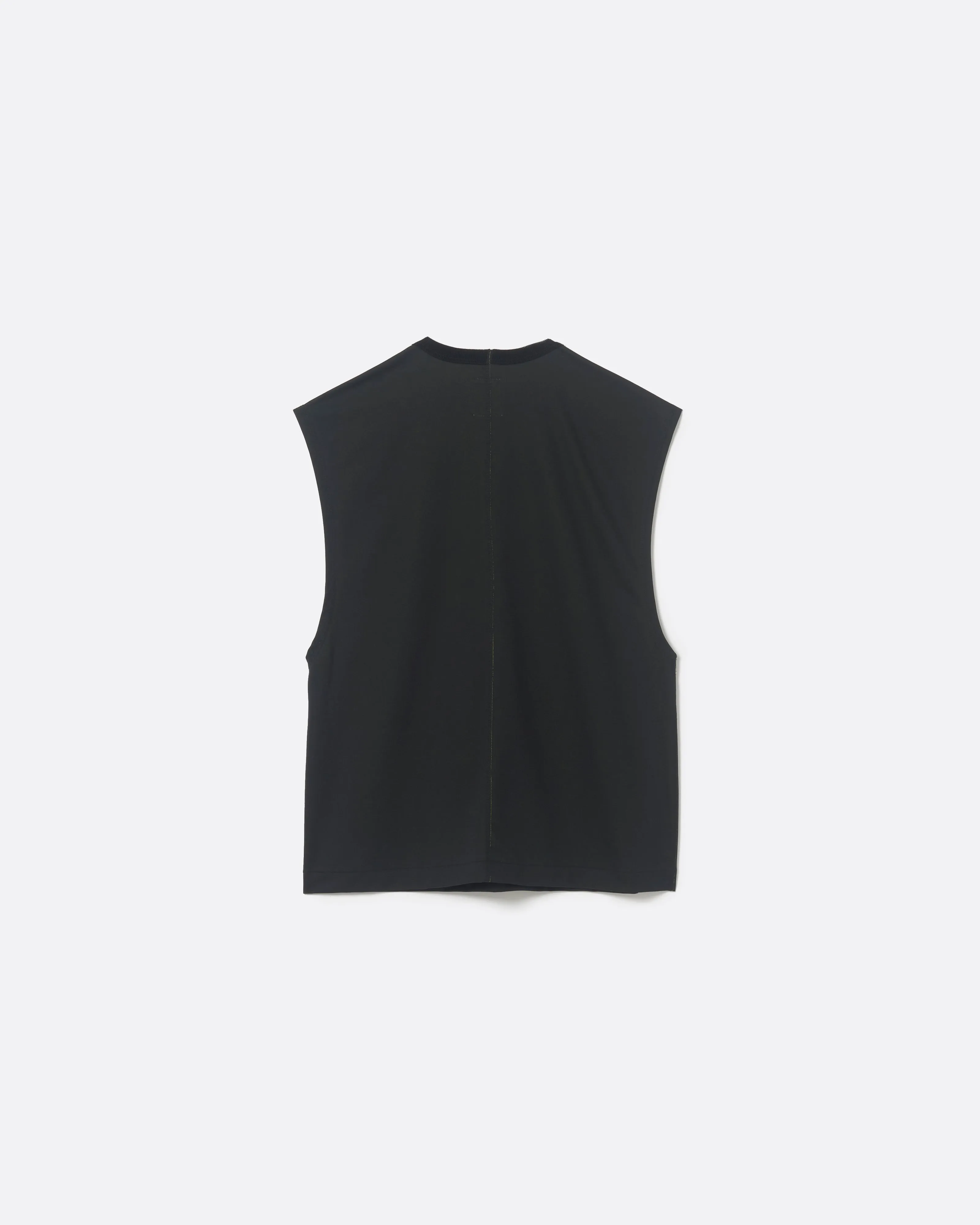 LOGO SLEEVELESS CUT-SEW .11 【BLACK】