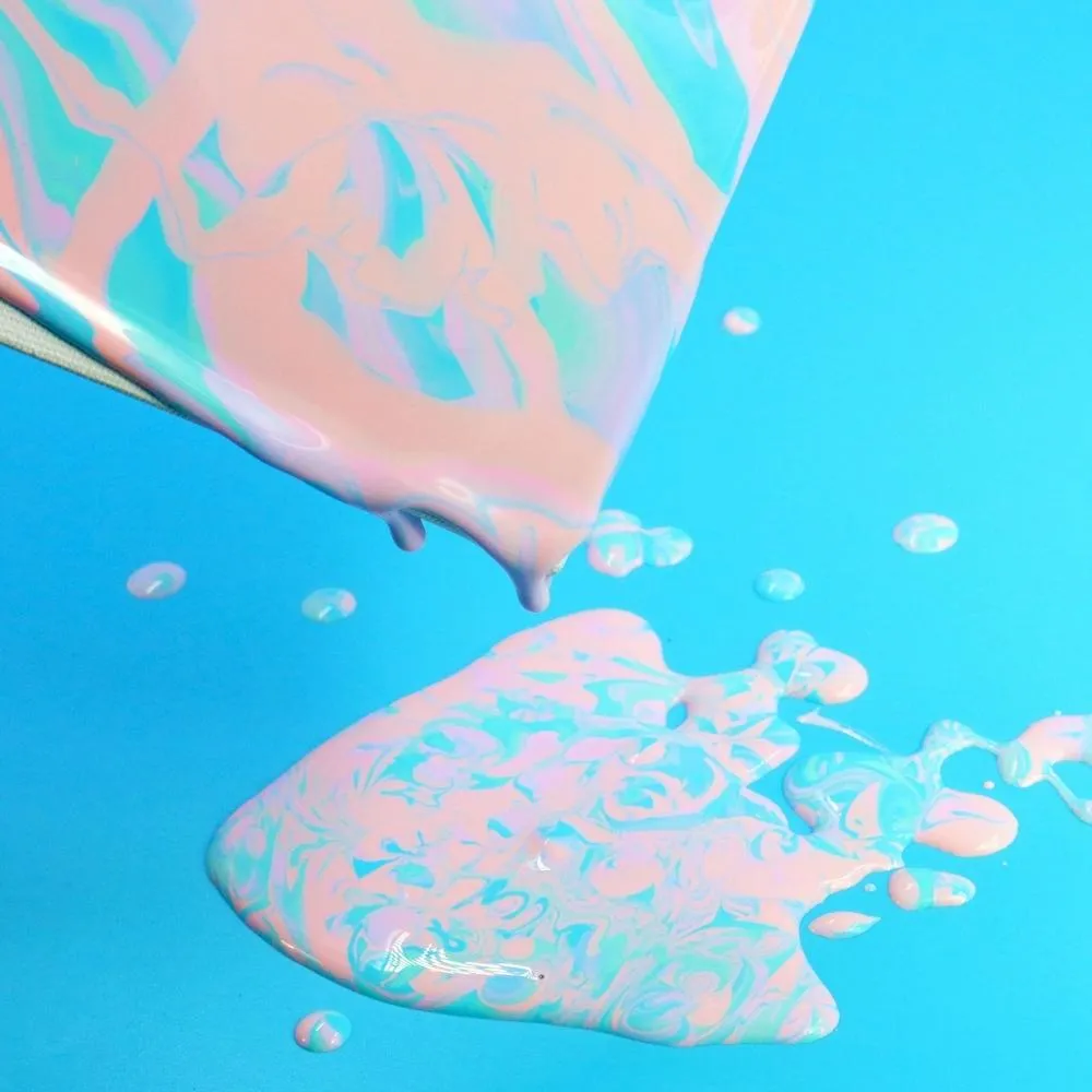 Mermaid DIY Pouring Canvas Art Set