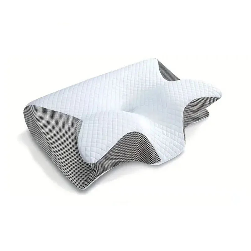 New 2-in-1 Memory Foam Cervical Pillow for Neck Pain and Support