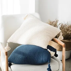Nordic Cushion Cover with Tassels 45x45