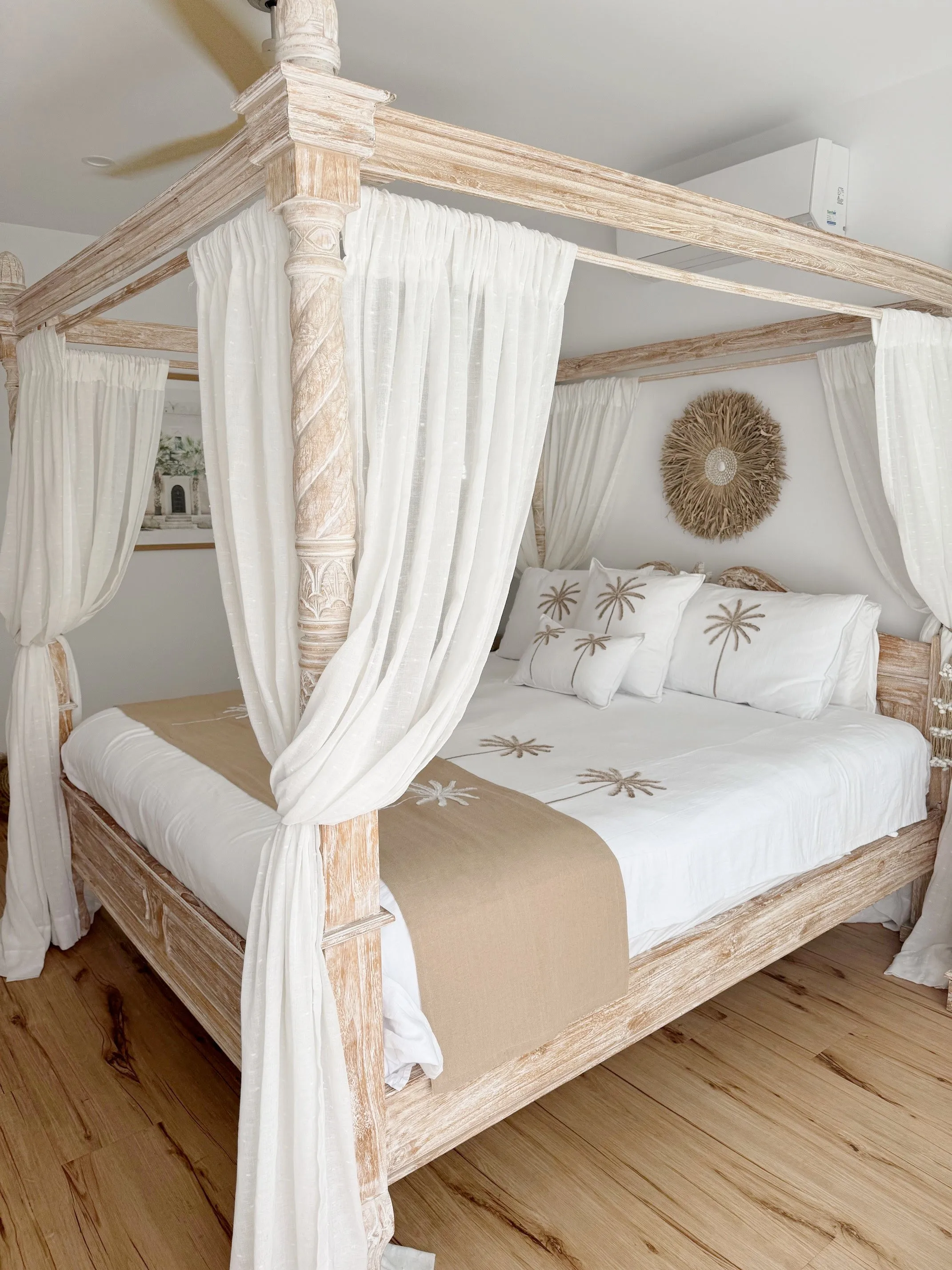 Palm Cove Linen Quilt Cover Set