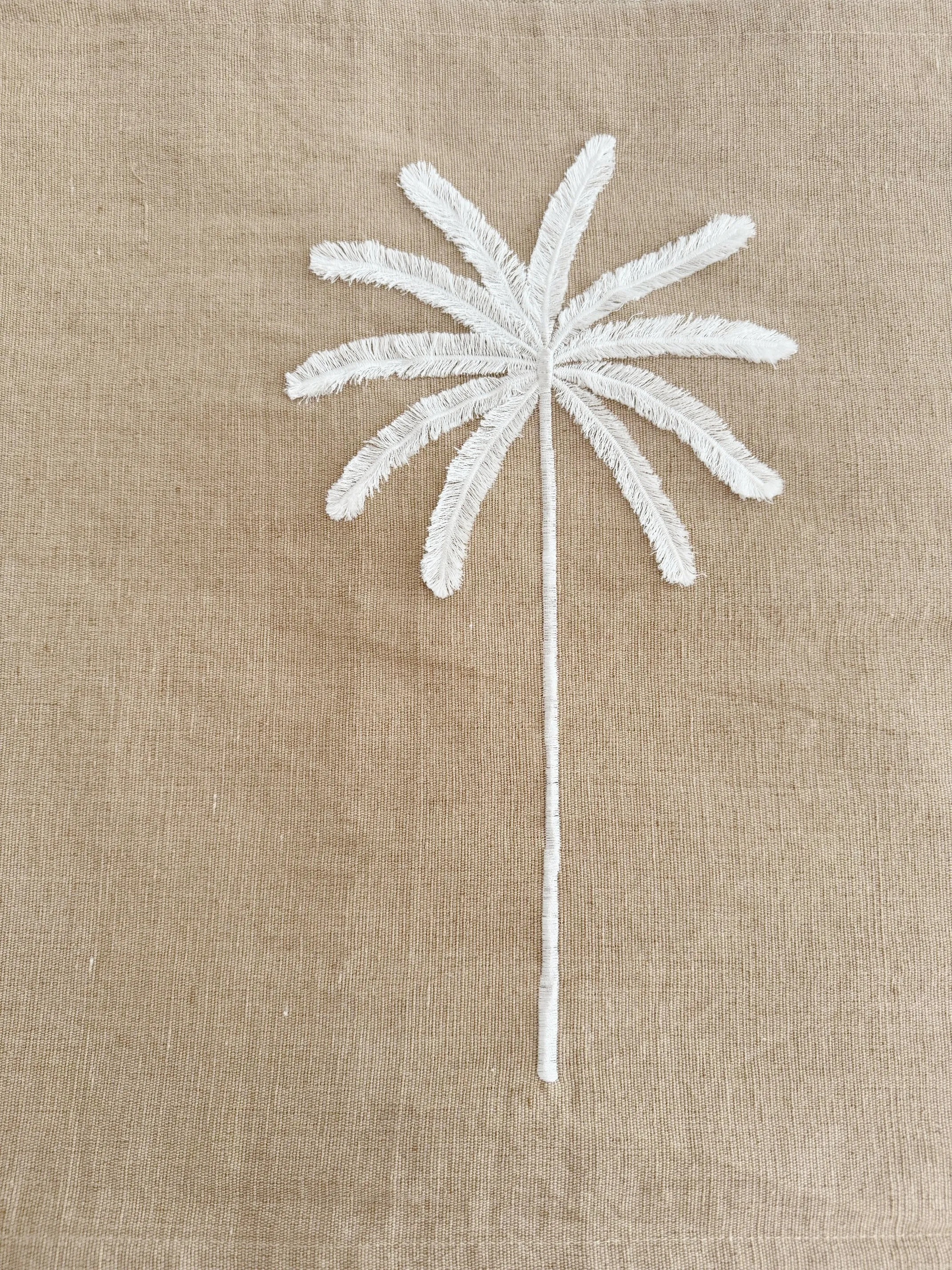 Palm Cove Linen Quilt Cover Set