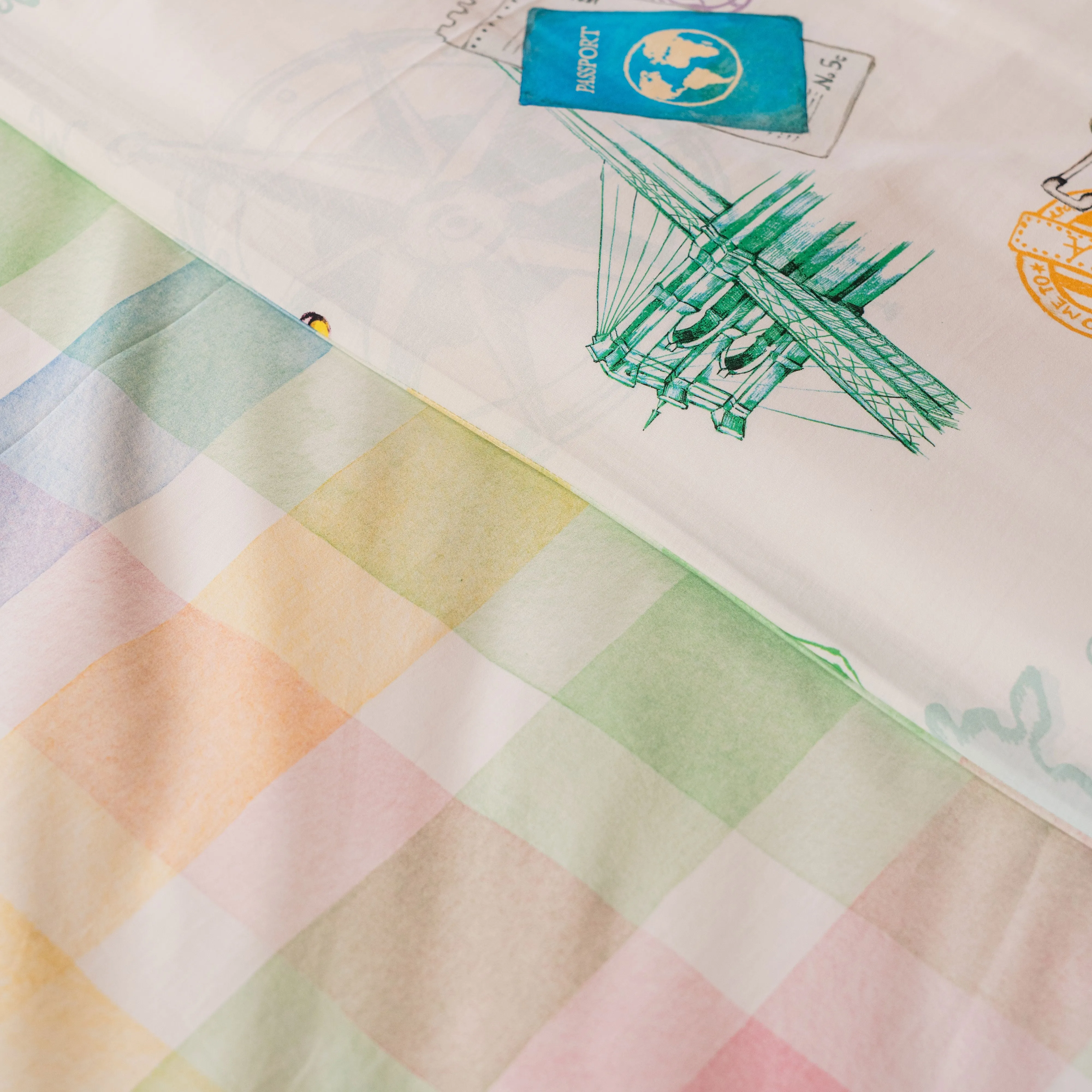 Passport To Wonderland Duvet Set - Single/Double