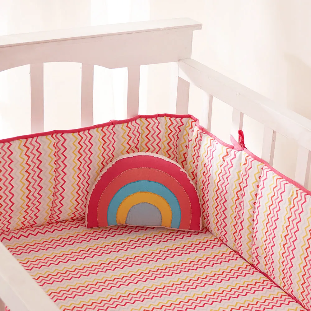 "Snuggle Time" Crib Gift Set (Alphabets-Pink)